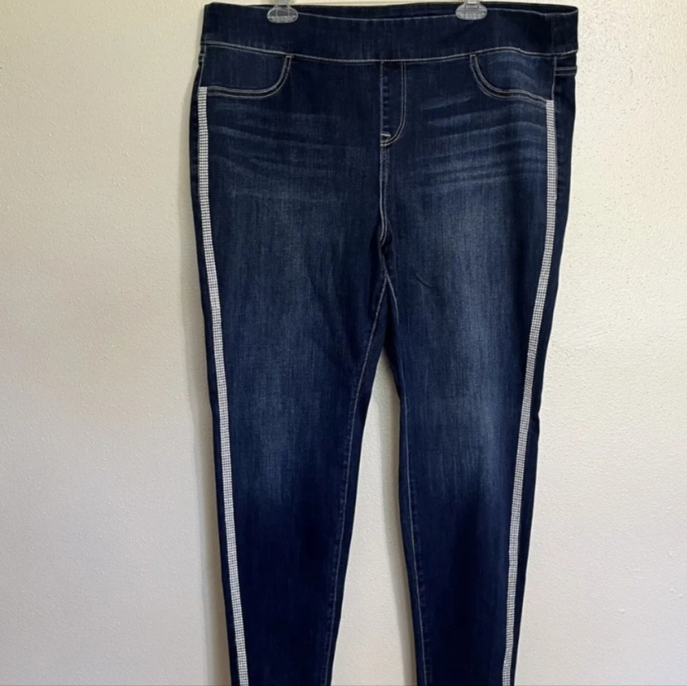Lane bryant embellished jeggings